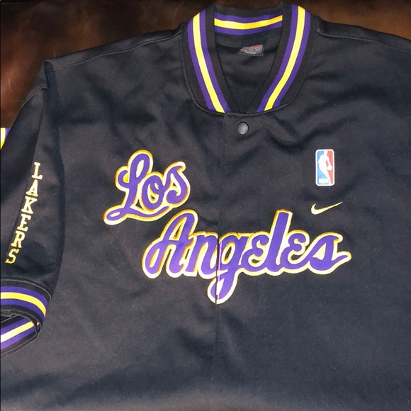 Nike Other - Nike NBA Lakers "warm up" jacket XXL